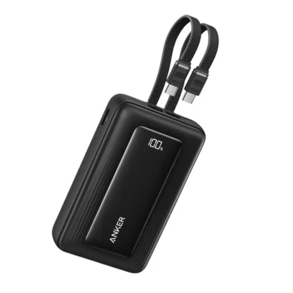 Pin Dự Phòng Anker Zolo 20000 45W - A110M (Tích hợp 2 Cáp)