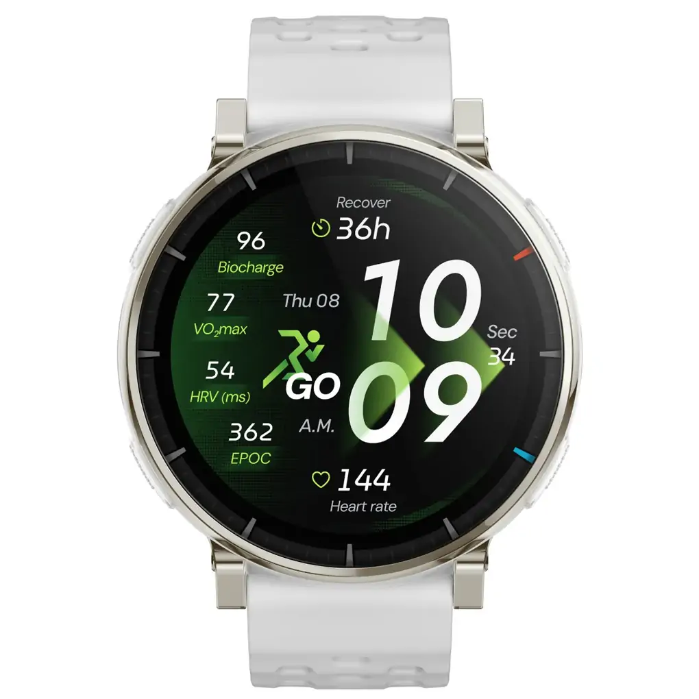 Amazfit Active 3 Premium 46mm Dây silicone Trắng 1