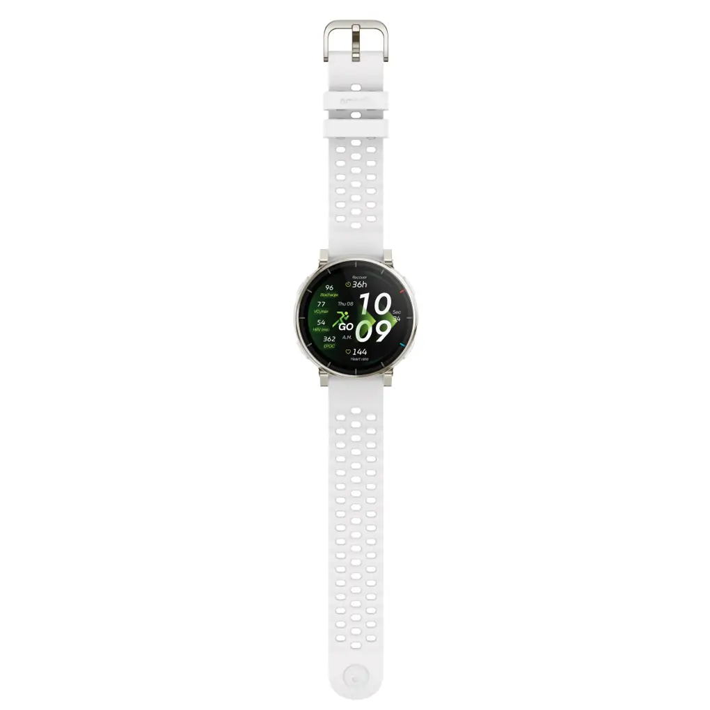 Amazfit Active 3 Premium 46mm Dây silicone Trắng 3