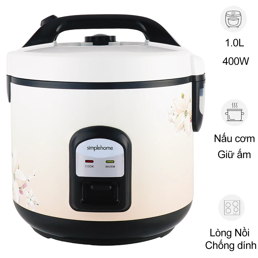 Nồi Cơm Điện Nắp Gài Simplehome X3803