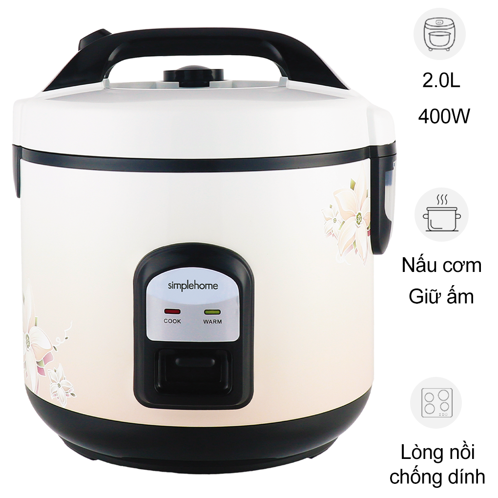 Nồi Cơm Điện Nắp G&agrave;i X3803 2 L&iacute;t