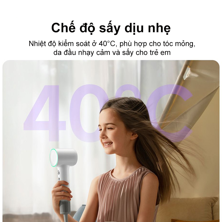 Máy Sấy Tóc Tốc Độ Cao Dreame Mini AHG11A Trắng 5