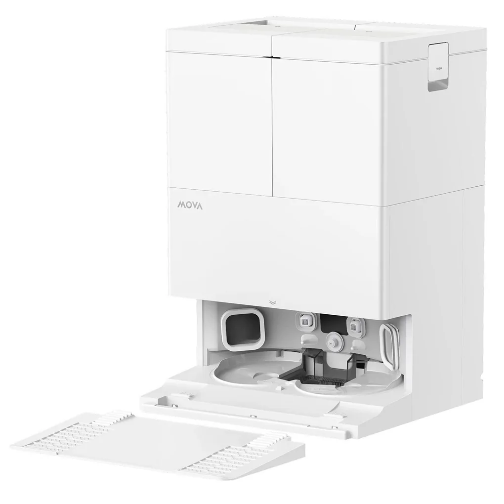 Robot Hút Bụi Lau Nhà Mova E50 Ultra Màu Trắng 3