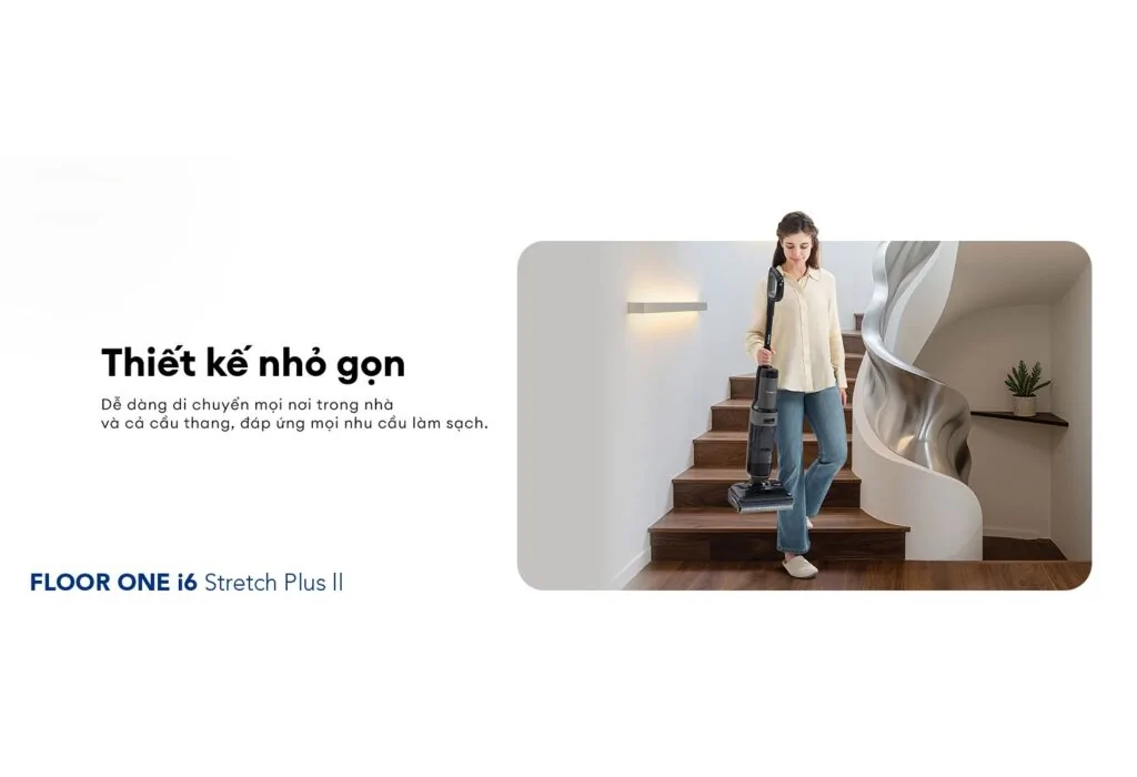 Máy Lau Sàn Hút Bụi Tineco Floor One i6 Stretch Plus II 15