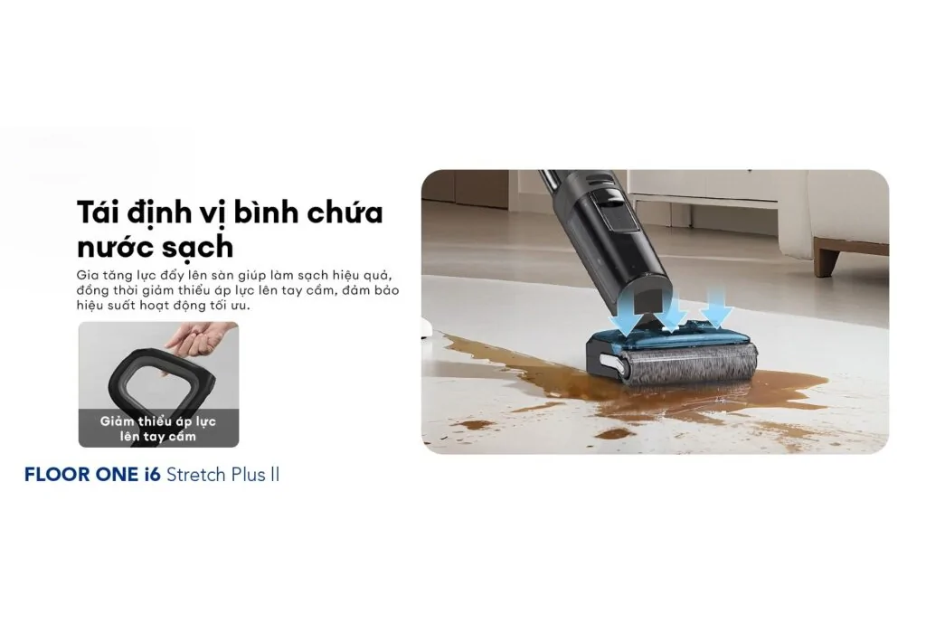 Máy Lau Sàn Hút Bụi Tineco Floor One i6 Stretch Plus II 17