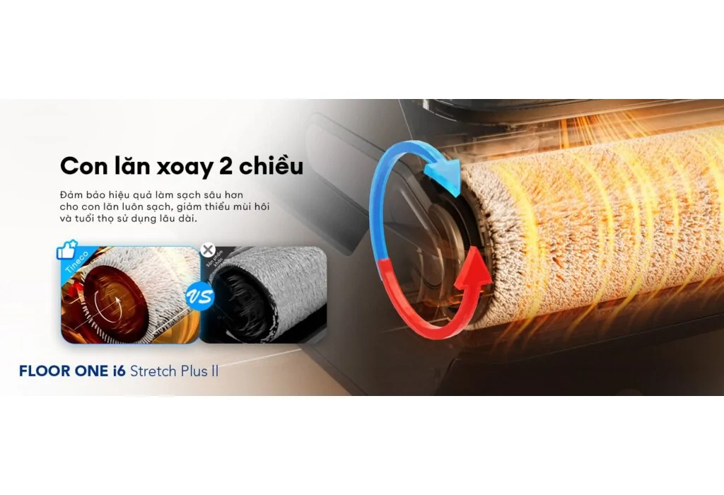 Máy Lau Sàn Hút Bụi Tineco Floor One i6 Stretch Plus II 20
