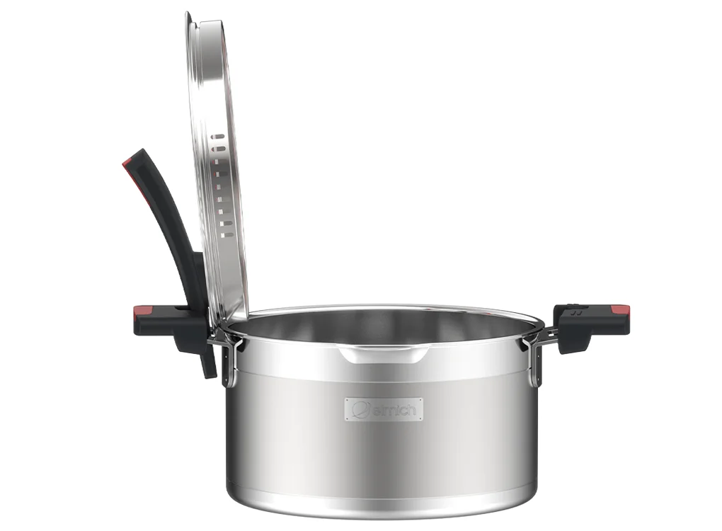 Bộ Nồi Inox Liền Khối Elmich Milano EL-8093 Size 16,18,22, Chảo 26cm 5