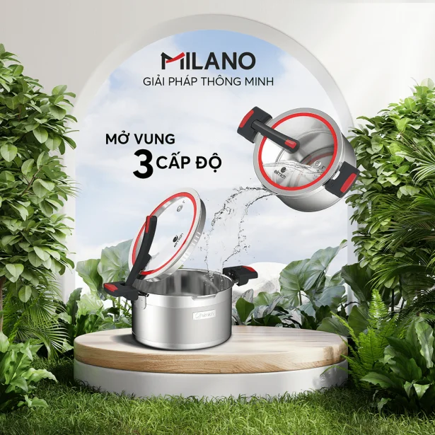 Elmich Milano EL-8093 Size 16,18,22, Chảo 26cm