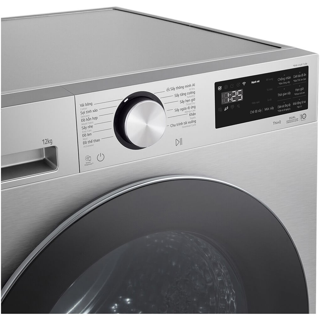 Máy Sấy Bơm Nhiệt LG Inverter 12 Kg RX12VHP5S1 2