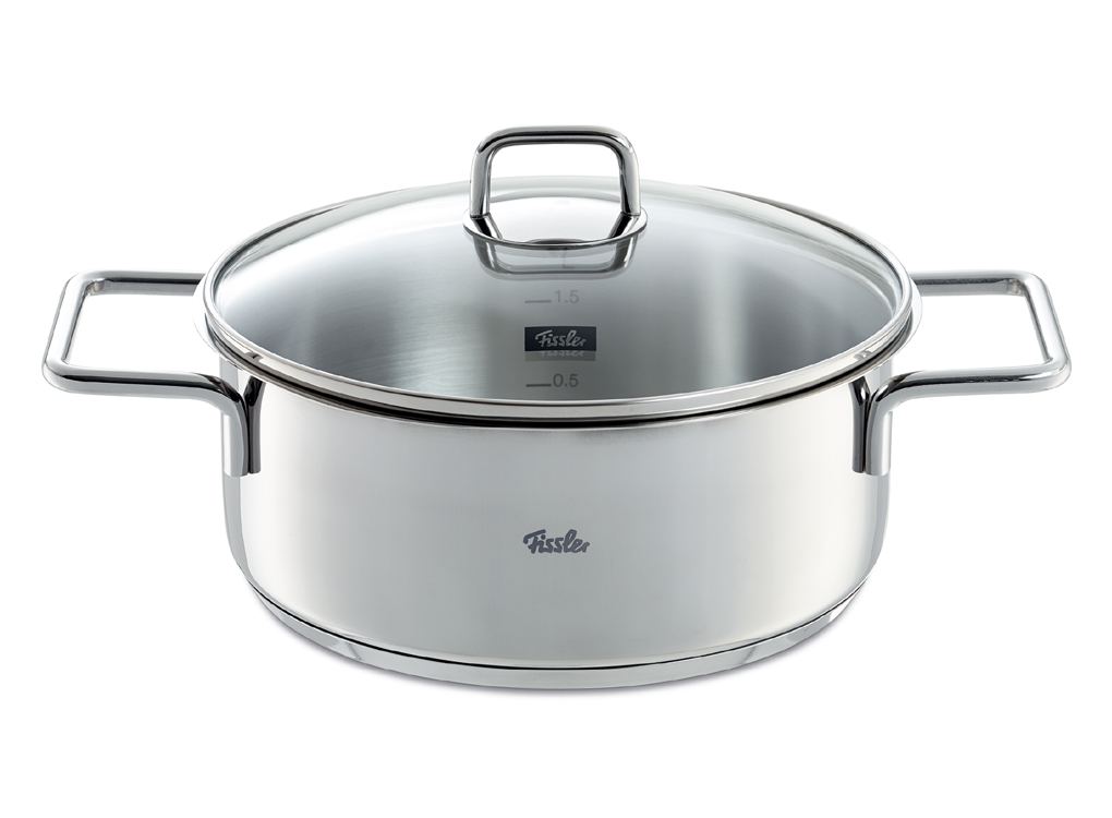 Bộ Nồi Fissler LumiTherm 5 Món Nắp Kính 1