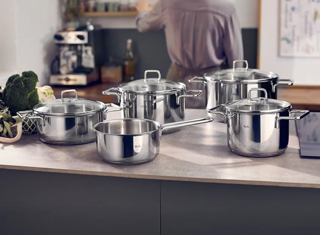 Bộ Nồi Fissler LumiTherm 5 Món Nắp Kính 5