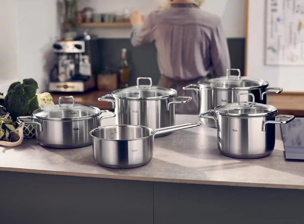 Bộ Nồi Fissler SatiTherm 5 Món Nắp Kính
