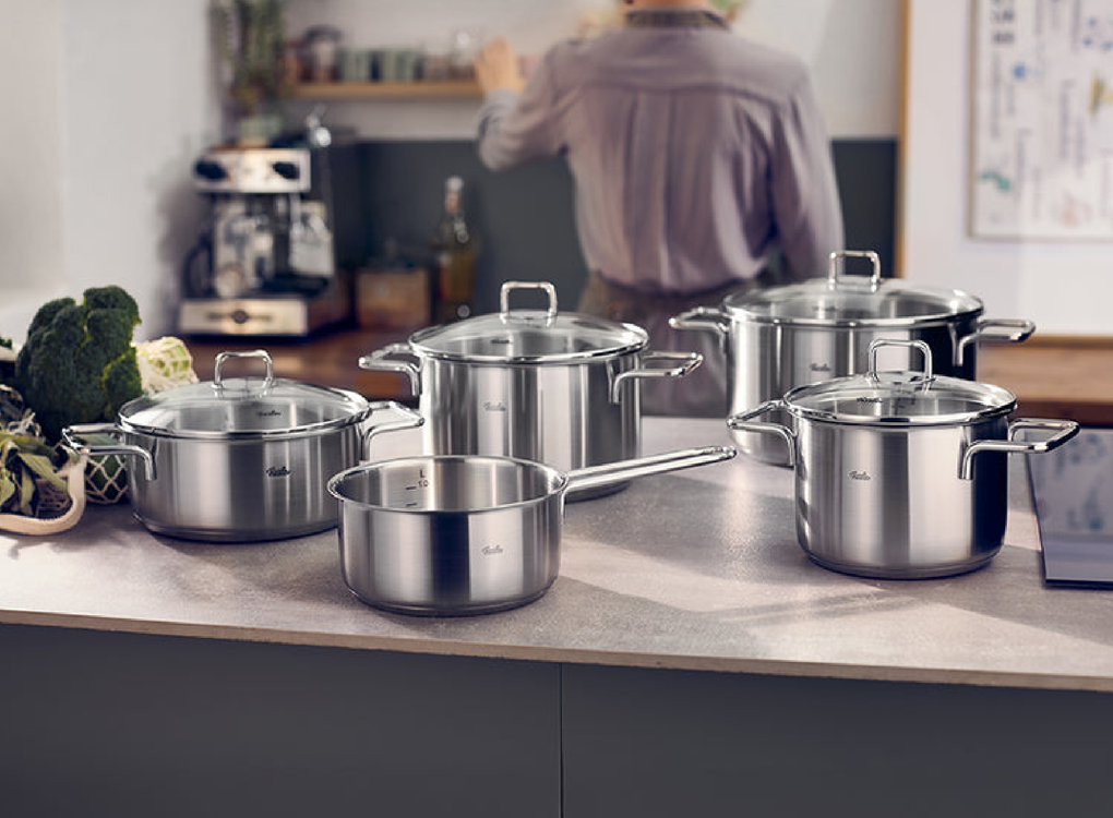 Bộ Nồi Fissler SatiTherm 5 Món Nắp Kính 6