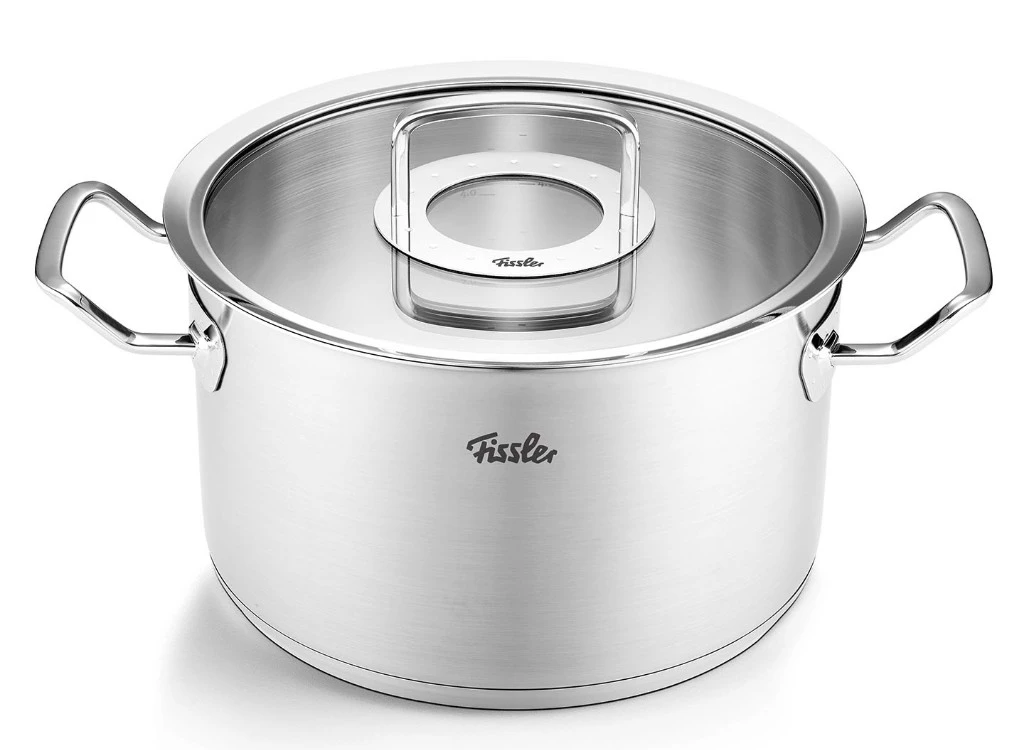 Bộ Nồi Fissler Original Profi 5 Món Nắp Kính Có Quánh 1