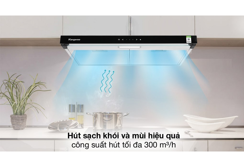 Máy Hút Mùi Áp Tường Kangaroo KG70RS 8
