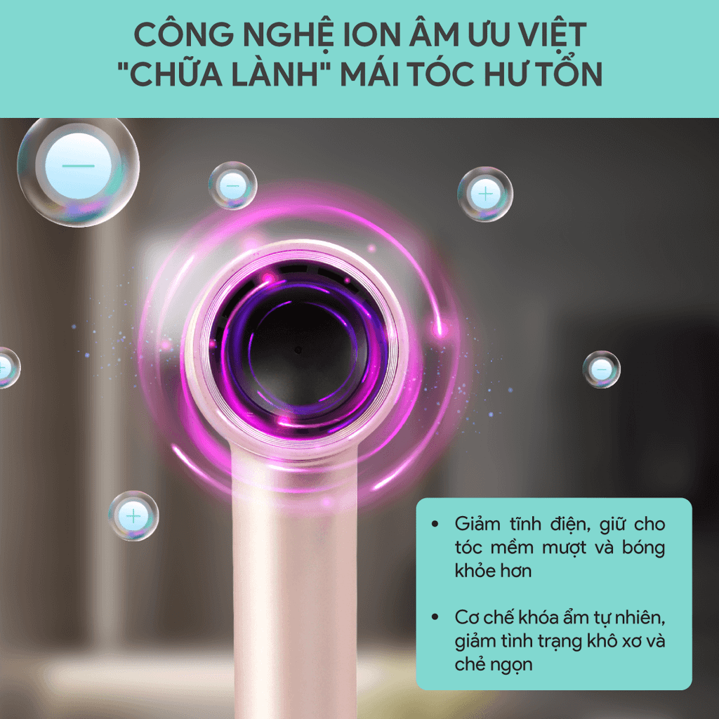 Máy Sấy Tóc Tốc Độ Cao BlueStone HDB-1975 1600W 4