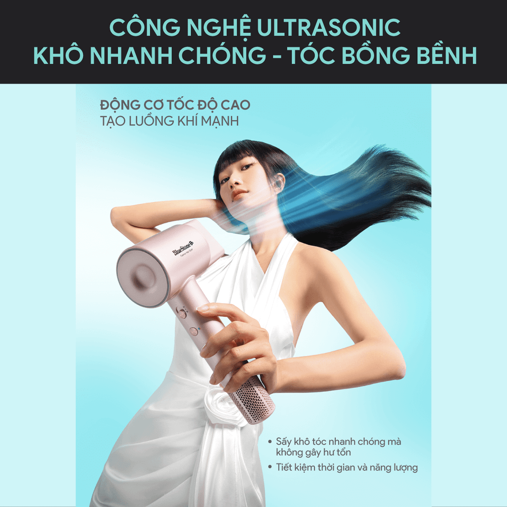 Máy Sấy Tóc Tốc Độ Cao BlueStone HDB-1975 1600W 7