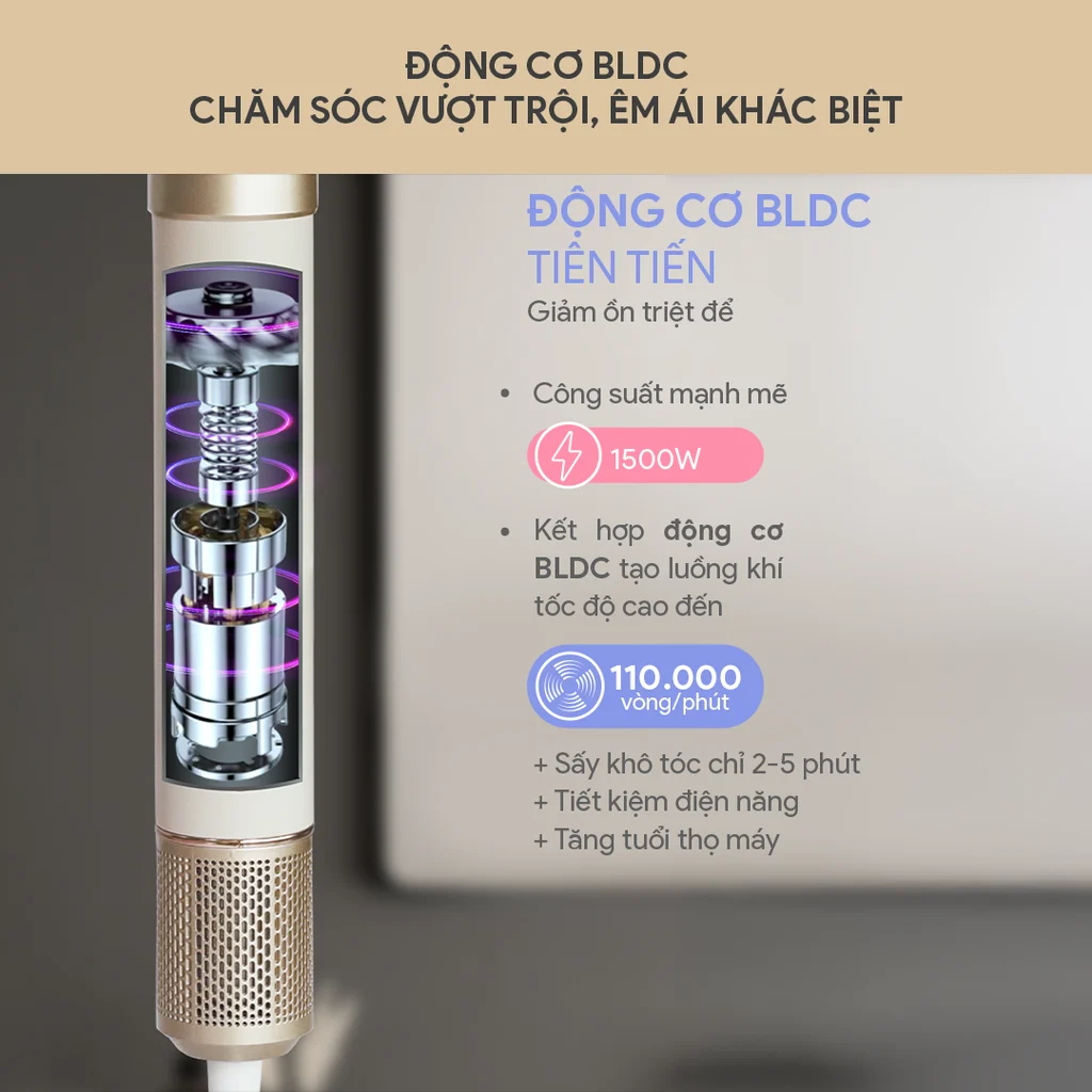 Máy Tạo Kiểu Tóc BlueStone HSB-1751 1500W 4