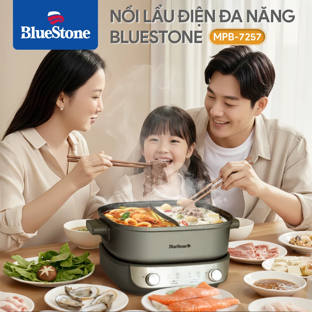 Nồi Lẩu Điện Đa Năng BlueStone MPB-7257 5 Lít 0