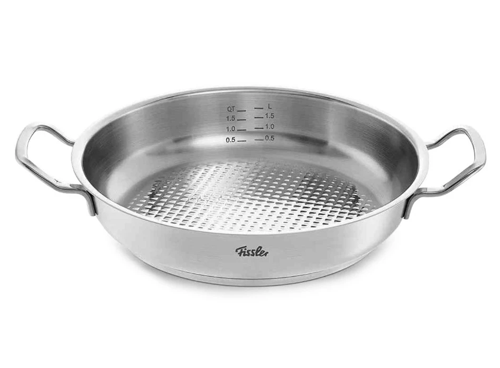 Bộ Nồi 4 Món Fissler Original-Profi Nắp Kính Kèm Chảo 2 Quai 3