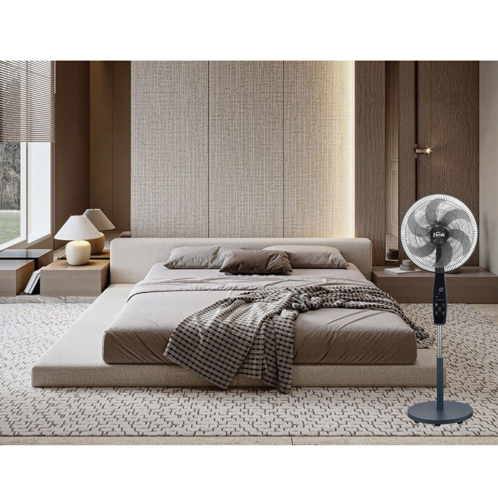 Quạt Đứng Có Remote Ferroli FWF-50SBD 75W 5
