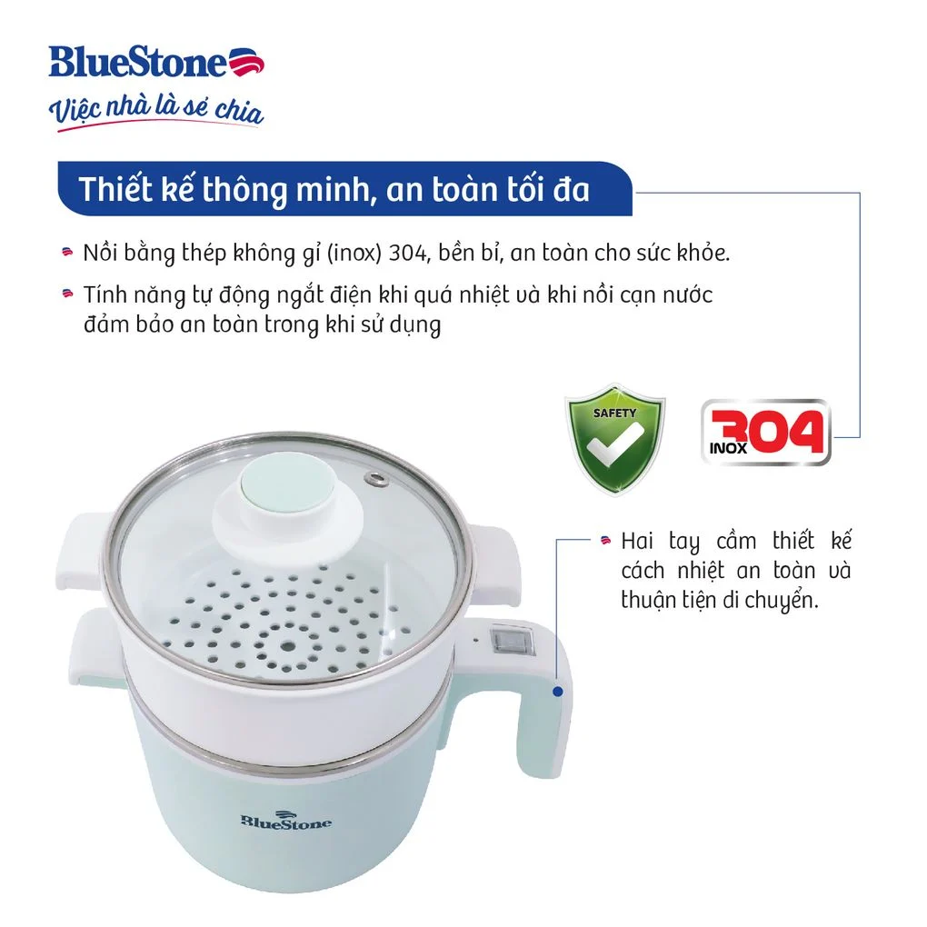 Nồi Điện Đa Năng BlueStone MPB-7233 3