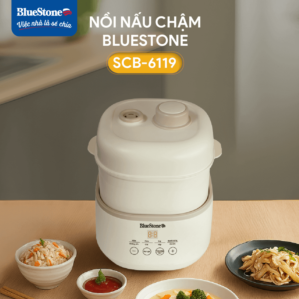 Nồi Nấu Chậm BlueStone SCB-6119 8