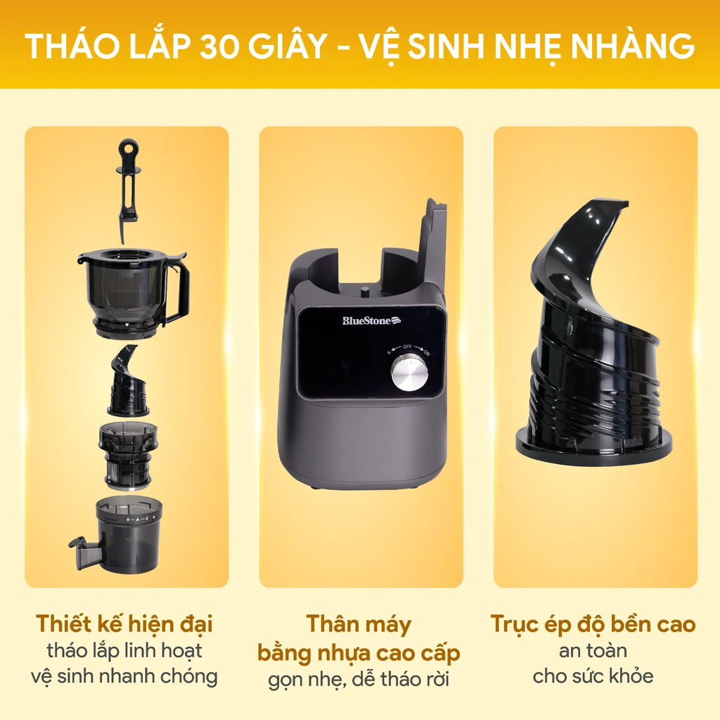 Máy Ép Chậm BlueStone SJB-6555 300W 5