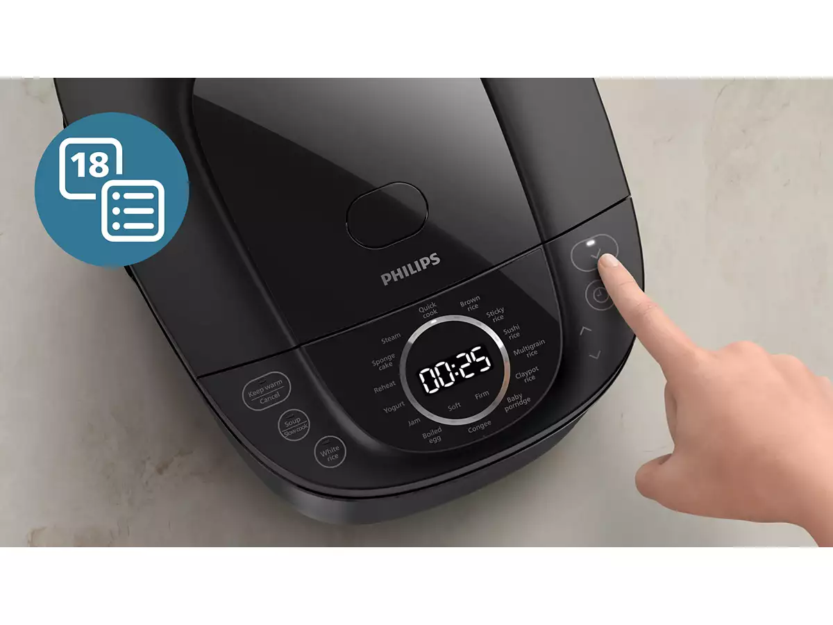 Nồi Cơm Điện Tử Philips HD4814/31 1.8 Lít 7