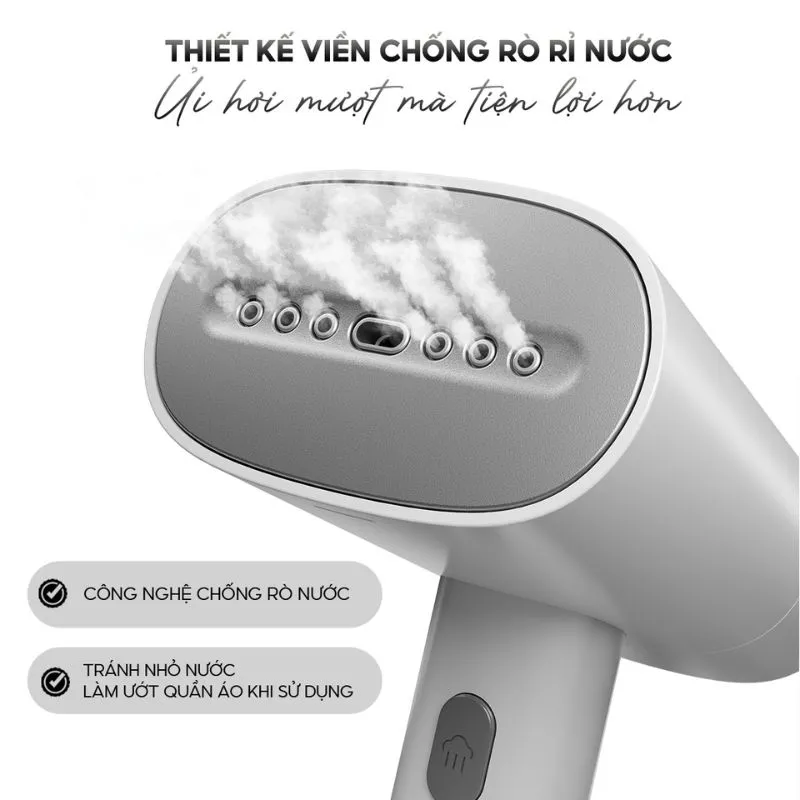 Bàn Ủi Hơi Nước Aqua AQS-W2598(W) 1200W 10