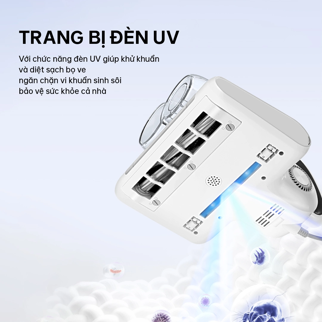 Máy Hút Bụi Đệm Giường Aqua AQS-CMP105R(W)-VN 4