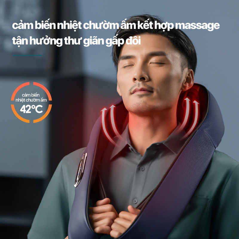 Đai Choàng Massage Cổ Vai Lưng Philips PPM3521 5