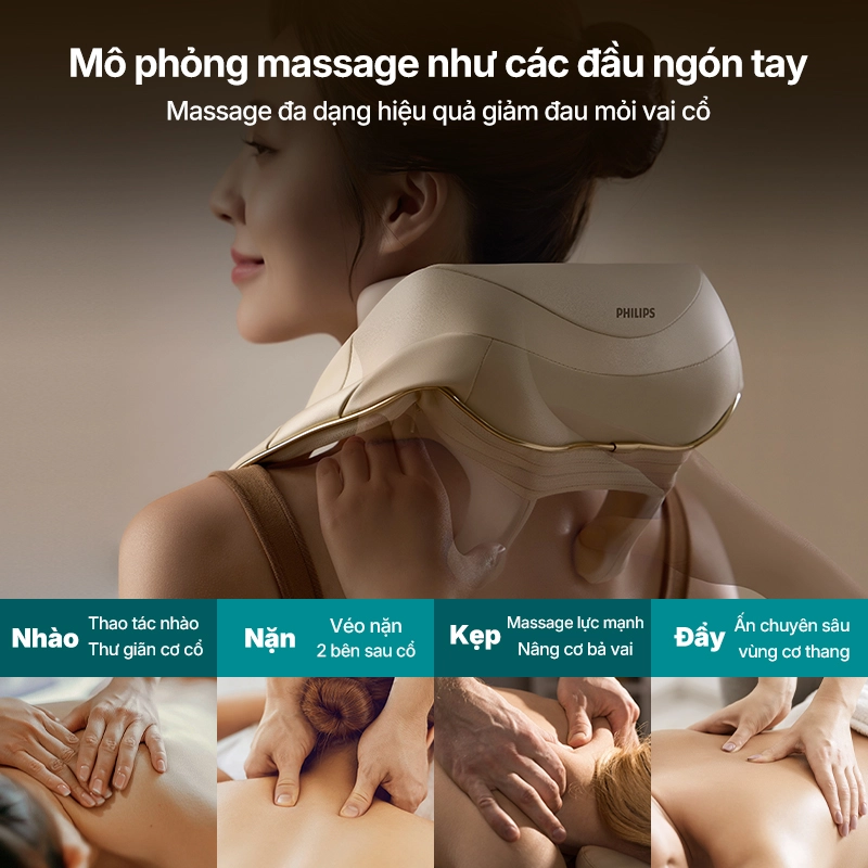 Máy Massage Cổ Vai Gáy Philips PPM3325 3