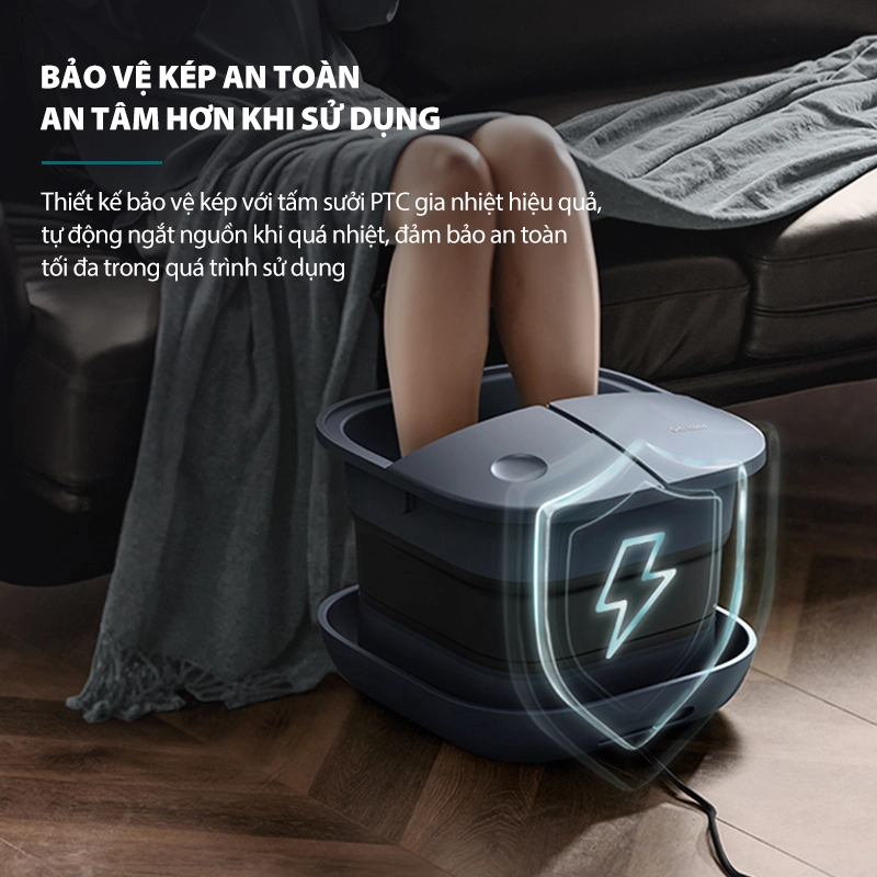 Máy Massage Chân Philips PPM6504 5