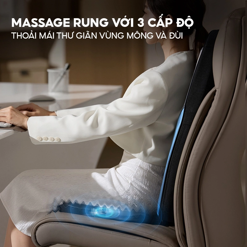 Đệm Tựa Massage Lưng Eo Philips PPM8502 4