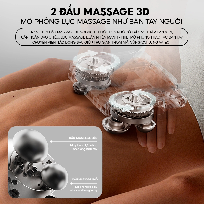 Đệm Tựa Massage Lưng Eo Philips PPM8502 9