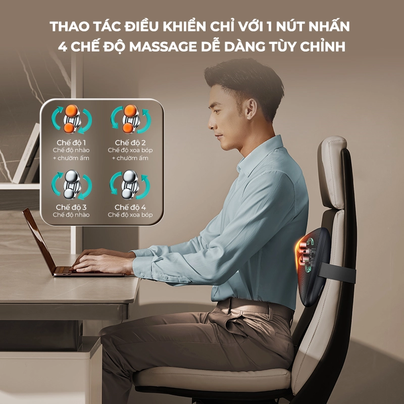 Gối Massage Philips PPM3307 7