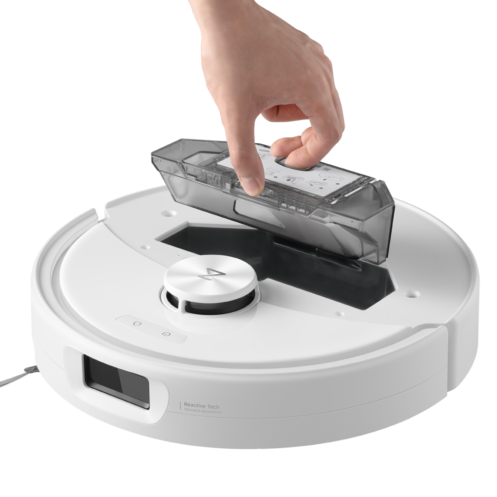 Robot Hút Bụi Lau Nhà Roborock Qrevo 2 Pro trắng 10
