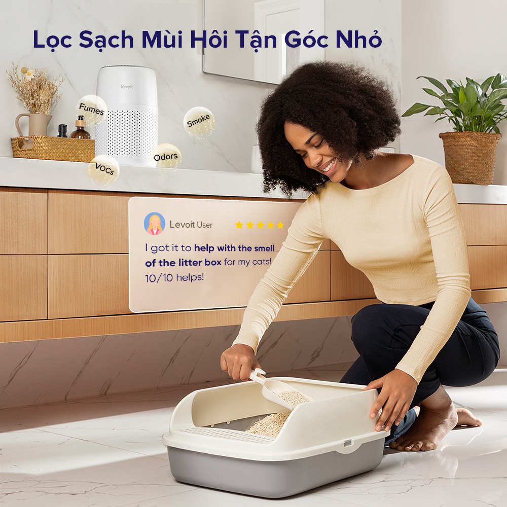 Máy Lọc Không Khí Levoit Core Mini Pro 8