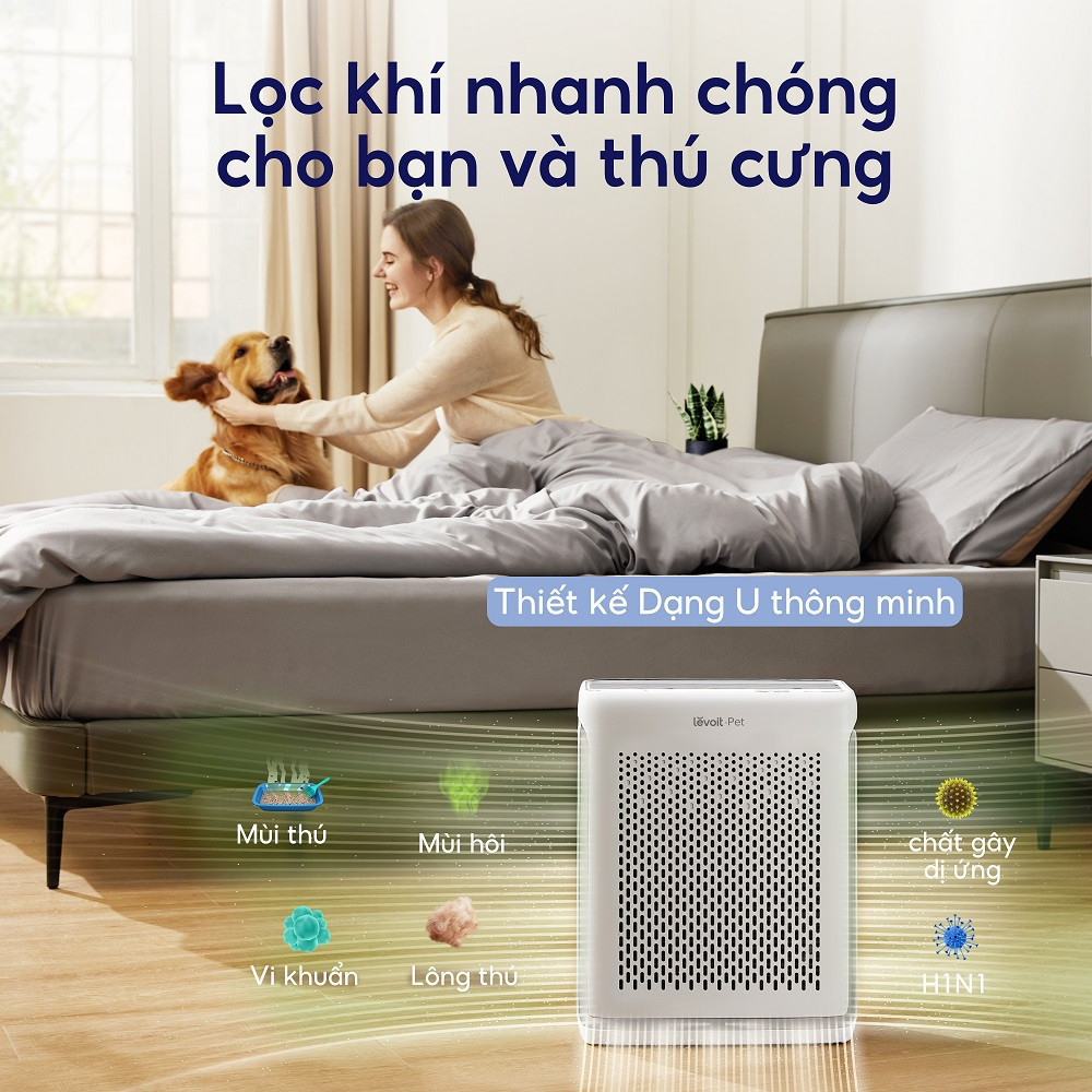 Máy Lọc Không Khí Levoit Vital 100S 16