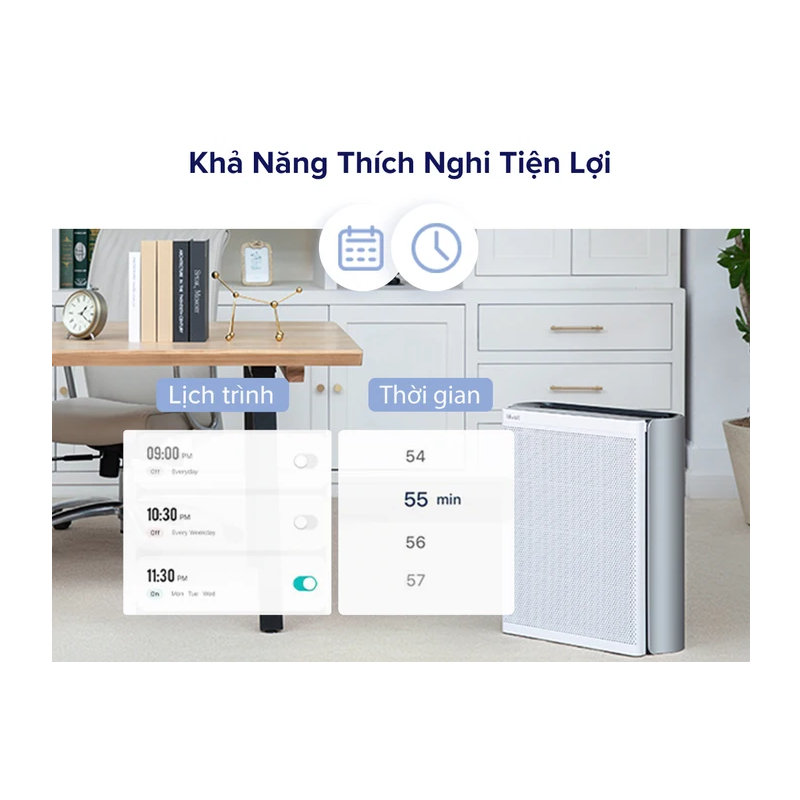 Máy Lọc Không Khí Levoit Everest Air 70W 10