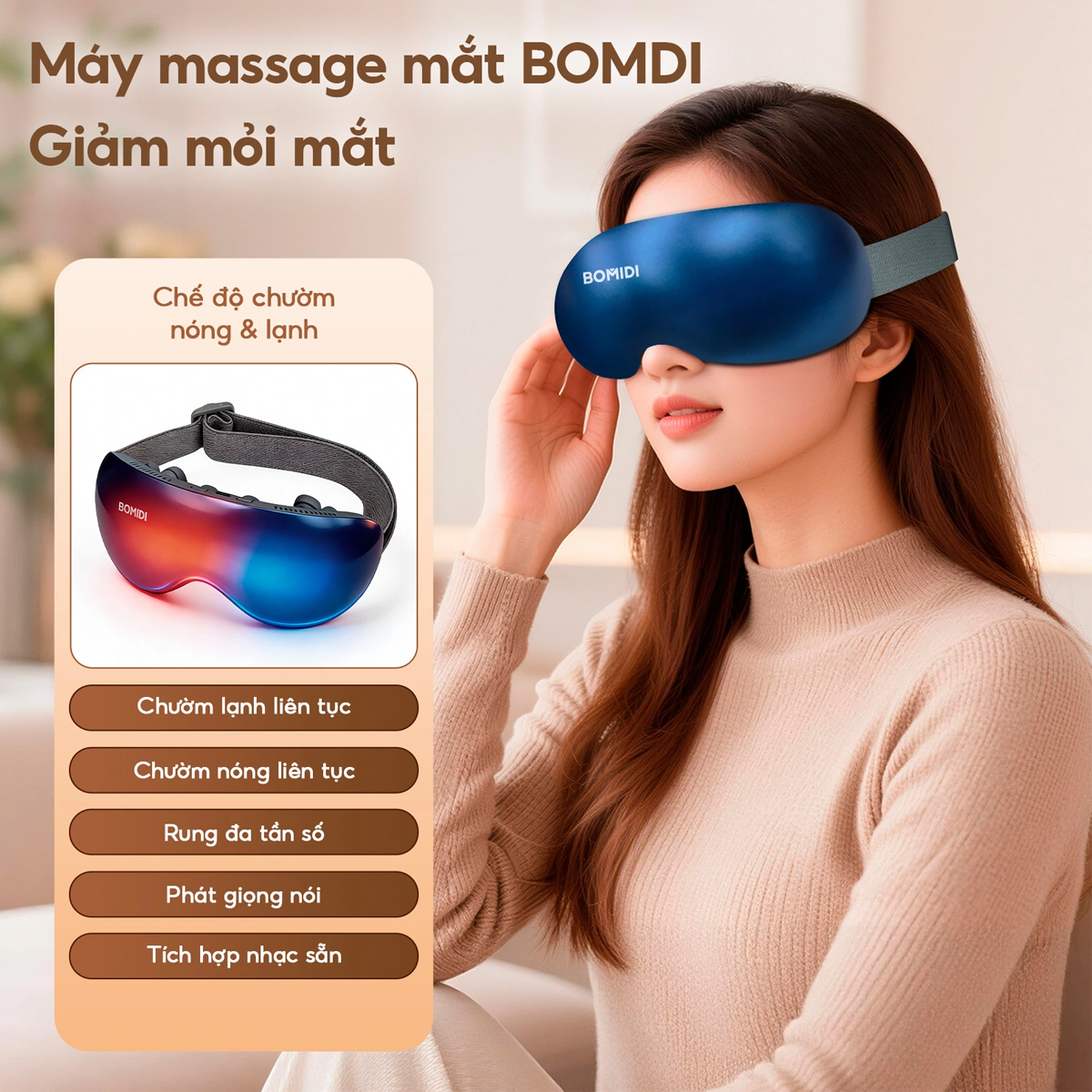 Máy Massage Mắt Bomidi EM01 5
