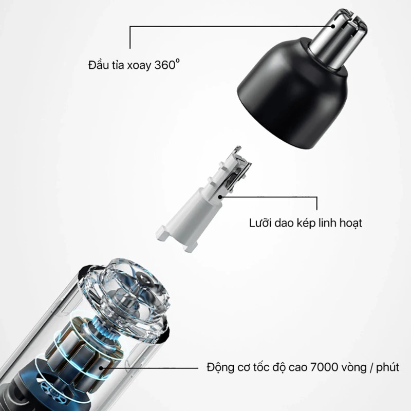 Máy Cắt Lông Mũi Enchen EN005 1