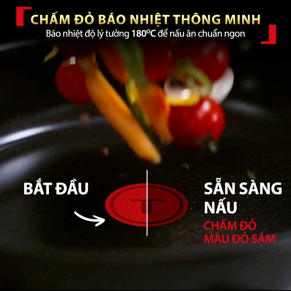 Chảo Chiên Ceramic Cao Cấp Tefal EXCELLENCE+ CERAMIC G2150202 20cm 0