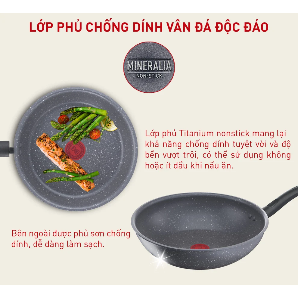 Chảo Chiên Sâu Lòng Tefal Cook Healthy 28cm 0