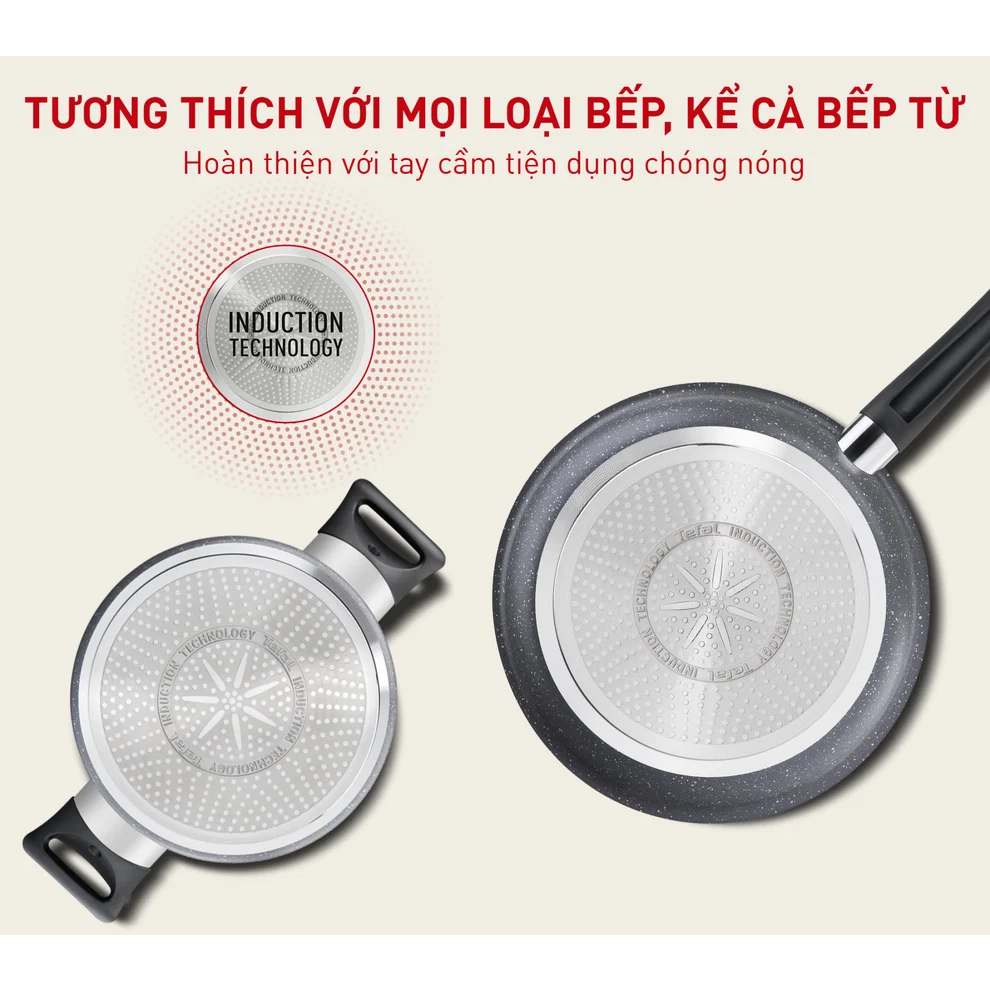 Chảo Chiên Sâu Lòng Tefal Cook Healthy 28cm 2
