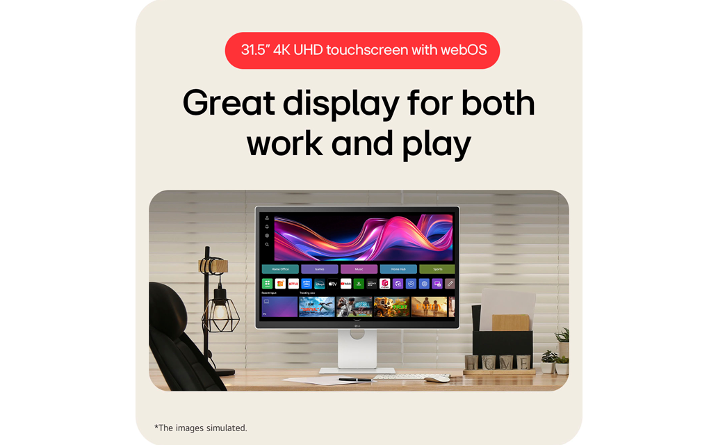 Màn Hình Giải Trí Di Động 32 Inch 32U889SA-W LG Smart Monitor Swing 11