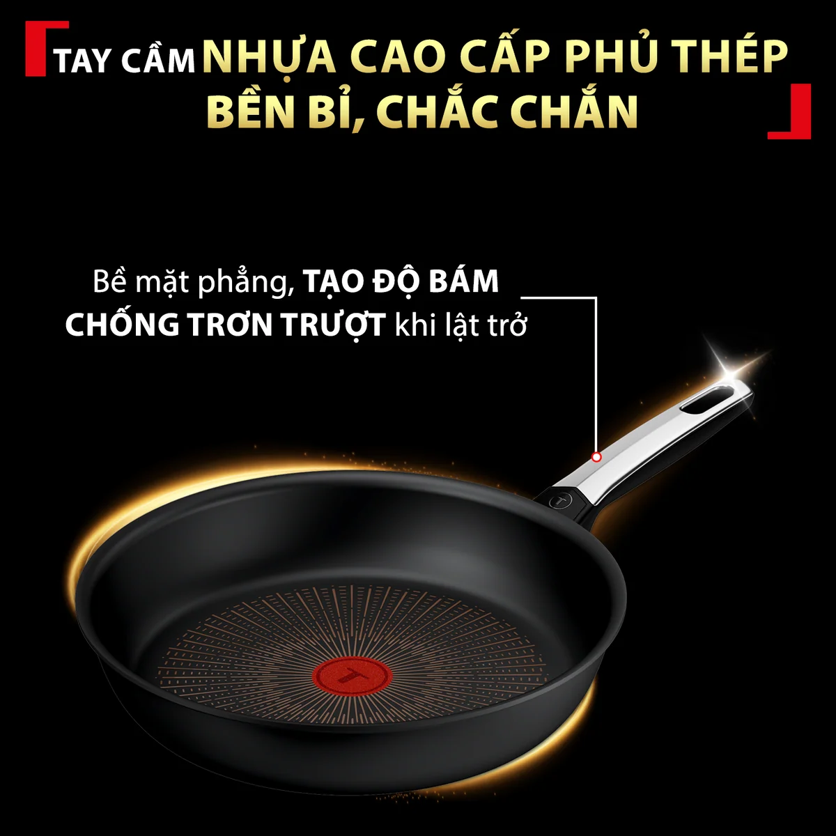 Chảo Chiên Cao Cấp Tefal Excellence Fusion G3380202 20cm 1