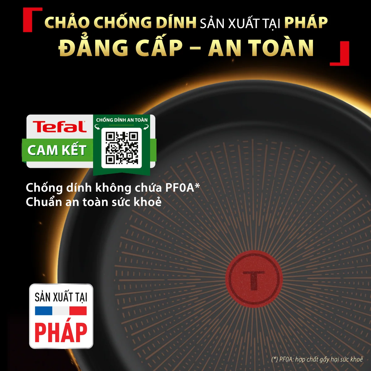 Chảo Chiên Cao Cấp Tefal Excellence Fusion G3380202 20cm 8