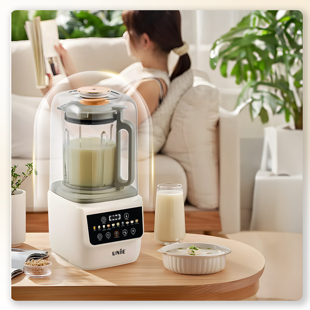 Máy Làm Sữa Hạt Unie UCB15 3